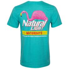 Natty Naturdays Green Natural Light Men's Tee Shirt - màu xanh lá - Xem 2