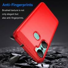 炫彩奢华潮流手机壳，适用于 Infinix Note 12i/Note 12 Pro/Note 12 2023/Hot 20S/Hot 20i/Hot 20 Play/Hot 20/Hot 12 Play NFC/Hot 12 Play/Hot 12 Pro 手机壳 - 紅色 - 查看 3
