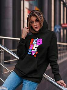 Women Sweatshirts - màu đen - Xem 2