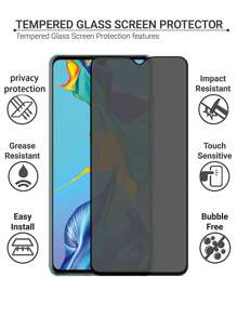 2 miếng dán bảo vệ màn hình riêng tư tương thích với Honor, chống gián điệp, chống tĩnh điện, chống vỡ, chống vân tay, chống dầu, chống nổ, 5 trong 1, góc 45 độ, chống nhìn trộm, phủ toàn màn hình, không viền trắng, phim kính cường lực dành cho Honor, viền siêu mỏng, không cản trở, phim kính nhôm cao cấp, độ trong suốt cao, chống chói, không có bong bóng, siêu trong, cảm ứng mượt mà, phụ kiện điện thoại tương thích với Honor, vừa vặn chính xác 1:1, dễ dàng lắp đặt, thân thiện với vỏ, phim bảo vệ nâng cấp nâng cao dành cho Honor, bao bì cứng chống vỡ chuyên nghiệp - Xám - Xem 5