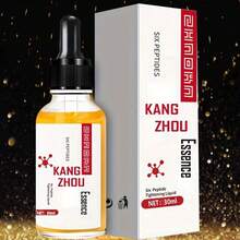 1瓶30毫升肽精華液抗皺精華液抗衰老提拉緊致去細紋-額頭,眼角,笑紋,補水。 - 白色 - 查看 4