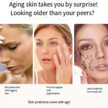 1瓶30毫升肽精華液抗皺精華液抗衰老提拉緊致去細紋-額頭,眼角,笑紋,補水。 - 白色 - 查看 5