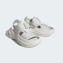 Women's Adidas Mehana Sandals - 淺灰色/雲白/水晶白 - 查看 4