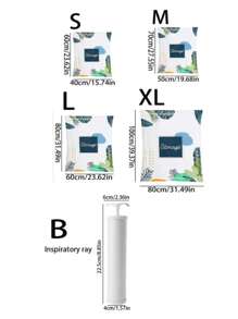 1 件真空压缩袋用于衣服和被子，家用衣物床上用品收纳袋，加厚抽气压缩袋用于行李存放装饰品秋季装饰节日装饰房间装饰家居装饰秋季装饰卧室装饰 - 藍色 - 查看 4