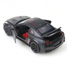 超級賽車合金鑄造模型車/裝飾擺件,黑色,是男孩的絕佳禮物 - 黑色 - 查看 4