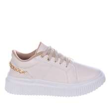 Women Wedge Sneakers - 米色 - 查看 2