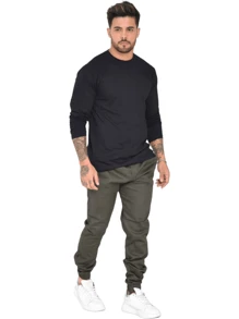 Men Pants - màu xanh lá - Xem 1