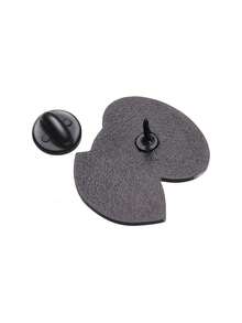 1Pc Still Not "Asking For It"!!! Enamel Pins, Customized Lips, Brooches, Lapel Badges, Cartoon Animal Jewelry For Children And Friends - Multicolor - View 4