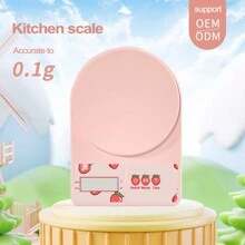 1只高精度電子廚房秤,可稱重食物、咖啡等 - 西瓜粉 - 查看 7