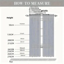 1片輕奢純色織花遮光窗簾,適用於客廳、陽台、臥室、書房、戶外裝飾 - 薄荷藍 - 查看 7
