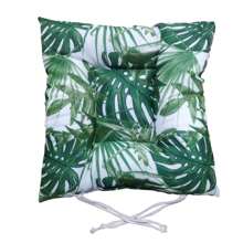 Chair Pads - 深綠色和白色 - 查看 1