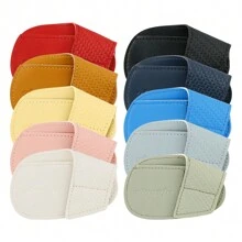 wosofe 1入高爾夫鐵桿保護套,雙層pu皮革,有2種尺寸可選,簡約風格,防止球桿鐵頭刮傷,緊湊便攜,可自行混搭色彩套裝。 - 淺藍色 - 查看 8