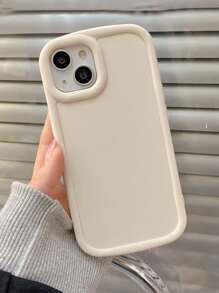 Ốp lưng điện thoại chống sốc họa tiết da báo mờ tối giản, tương thích với iPhone 16 Pro Max/16/16 Pro/16 Plus/15/15 Pro Max/15 Pro/15 Plus/11/12/13/14 Pro Max/XS/XR/11 Pro/11 Pro Max/12 Pro/12 Pro Max/13 Pro/13 Pro Max/14 Pro/14 Pro Max/14 Plus, Thiết kế sáng tạo - trắng - Xem 2