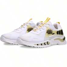 Shendy Vendy Tenis Hombre Calzado Casual para Caballero Tenis Deporte de Moda - ceniza blanca - Ver 1