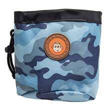 1入組寵物零食袋,配有垃圾袋的戶外腰包,適用於貓狗訓練,藍色 - 藍色 - 查看 1