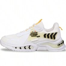 Shendy Vendy Tenis Hombre Calzado Casual para Caballero Tenis Deporte de Moda - ceniza blanca - Ver 3