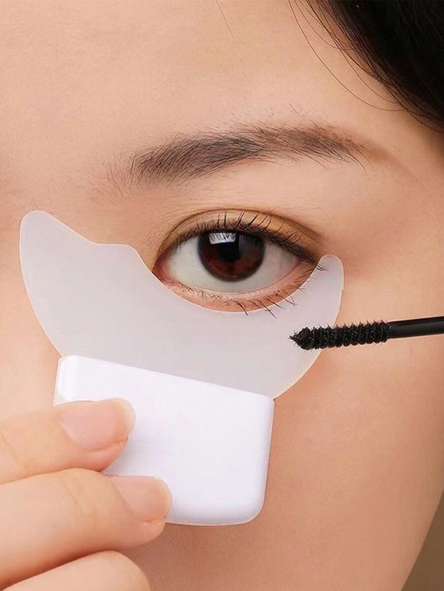 1pc Purple Eye Makeup Shield, Multifunctional Cosmetic Tool For Novices
