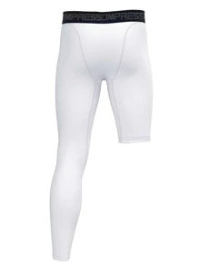 2 件字母印花运动紧身裤 - 彩色 - 查看 4