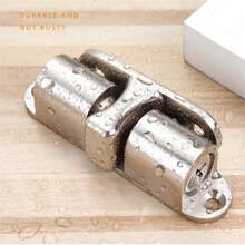 1個鋁合金門紮,無需鑽孔門套,臥室浴室門挡 - 銀色 - 查看 5