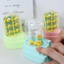 1set Creative Claw Machine Toy Desktop Arcade Game Candy Bead Grabber Small Puzzle Decompression Toy - Multicolor - View 1