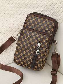 女士手机包，迷你斜挎包，竖款零钱包，运动臂带/跑步腕带，带耳机孔的迷你休闲斜挎手机包，适合白领、大学生、通勤族、商务人士、上班族，是周年纪念日、送给爱人、生日、情人节、圣诞节、感恩节的理想礼物。 - 彩色 - 查看 2