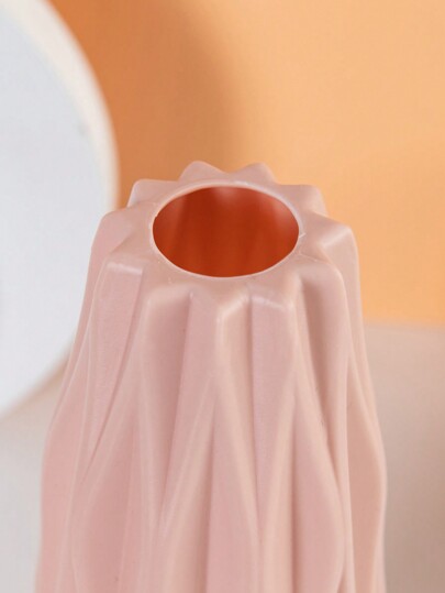 1PC Artificial Flowers Plastic Vase Wedding Room Home Hotel Event Flower Glass view 4