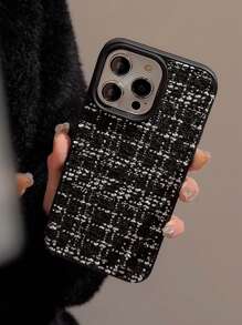 Gucadi黑色天鵝絨手機殼,適用於iphone 15/14/13/12/11 - 彩色 - 查看 10