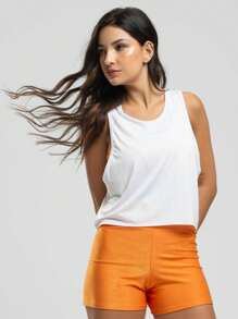 Vicbela Women Sports Tees & Tanks - trắng - Xem 2