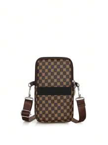 女士手机包，迷你斜挎包，竖款零钱包，运动臂带/跑步腕带，带耳机孔的迷你休闲斜挎手机包，适合白领、大学生、通勤族、商务人士、上班族，是周年纪念日、送给爱人、生日、情人节、圣诞节、感恩节的理想礼物。 - 彩色 - 查看 4