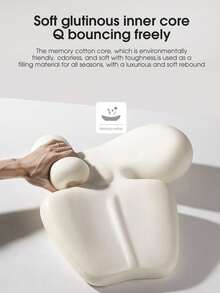 1 件駕駛員腰部支撐墊,用於卡車或汽車 - 粉色 - 查看 3