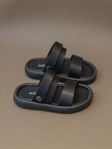 Sandales De Plage Antidérapantes À Fond Souple Pour Enfants, Pantoufles Unisexes Décontractées À Bout Ouvert, Nouvelle Collection Été 2023
