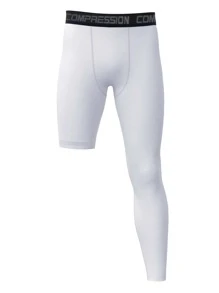 2 件字母印花运动紧身裤 - 彩色 - 查看 5