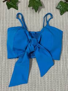 Women Tops - 藍色 - 查看 1