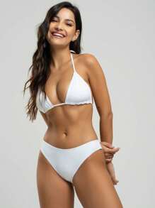 Vicbela Women Bikini Sets - White - View 3