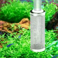 1入不銹鋼進氣口過濾器套件,適用於魚缸水族箱過濾桶入口水管附設過濾網 - 銀色 - 查看 6