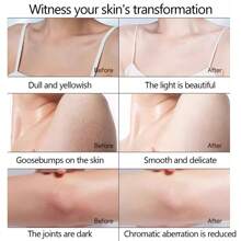 MESTIN 300毫升蘆薈美白乳液,富含100％天然蘆薈膠,自然舒緩保濕皮膚,拒絕添加劑,有效美白亮膚,注入維生素b3 B5 B6 C E,令皮膚健康亮麗 - 綠色 - 查看 8