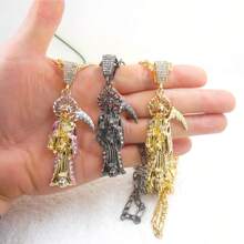 Vòng cổ thiết kế nhân vật chi tiết rhinestone cho nữ - nhân vật - Xem 11