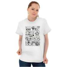 Game  And Ghosts Comic Game On T-Shirt - White - View 4
