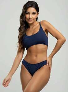 Vicbela Women Bikini Sets - Màu xanh hải quân - Xem 1