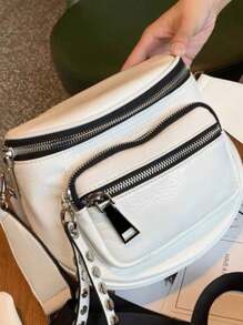 Women Crossbody - 銀色 - 查看 3