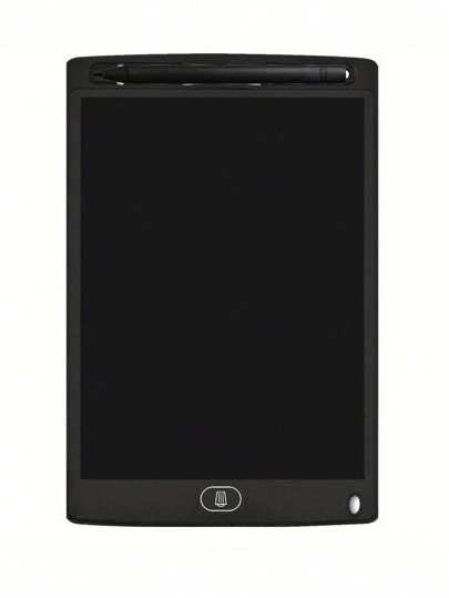 1入組6.5英吋液晶寫作平板手繪板，家庭、學校、辦公室都可使用！（部分部件隨機發送）（小尺寸書寫板，購買前請仔細檢查尺寸）辦公室、學校、繪圖、學生、記號筆、文具、男孩、女孩、學校用品