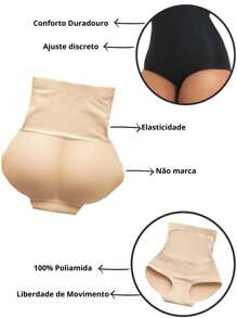 Women Shapewear Bottoms - Beige - View 3