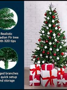 ARBOL DE NAVIDAD TRADICIONAL 60 CM - Verde Oscuro - Ver 2