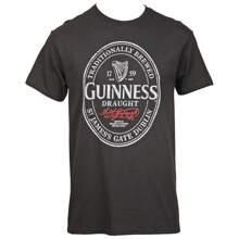 Guinness Draught Classic Logo T-Shirt - Black - View 1