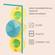 3入組吸盤旋轉玩具,卡通昆蟲造型蝴蝶、蜜蜂、瓢蟲,風車頂拼圖玩具,男女兒童生日禮物 - 彩色 - 查看 7