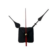 Include Hands Quartz DIY 12888 Wall Clock Movement Mechanism Battery Operated DIY Repair Parts Replacement - Black - View 6