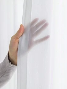 1張新的現代極簡花卉裝飾帶袋透光窗簾板,適用於家居 - 彩色 - 查看 5