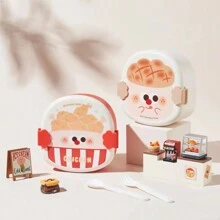 Cute Lunch Box, Travel Meal Box - Multicolor - View 1