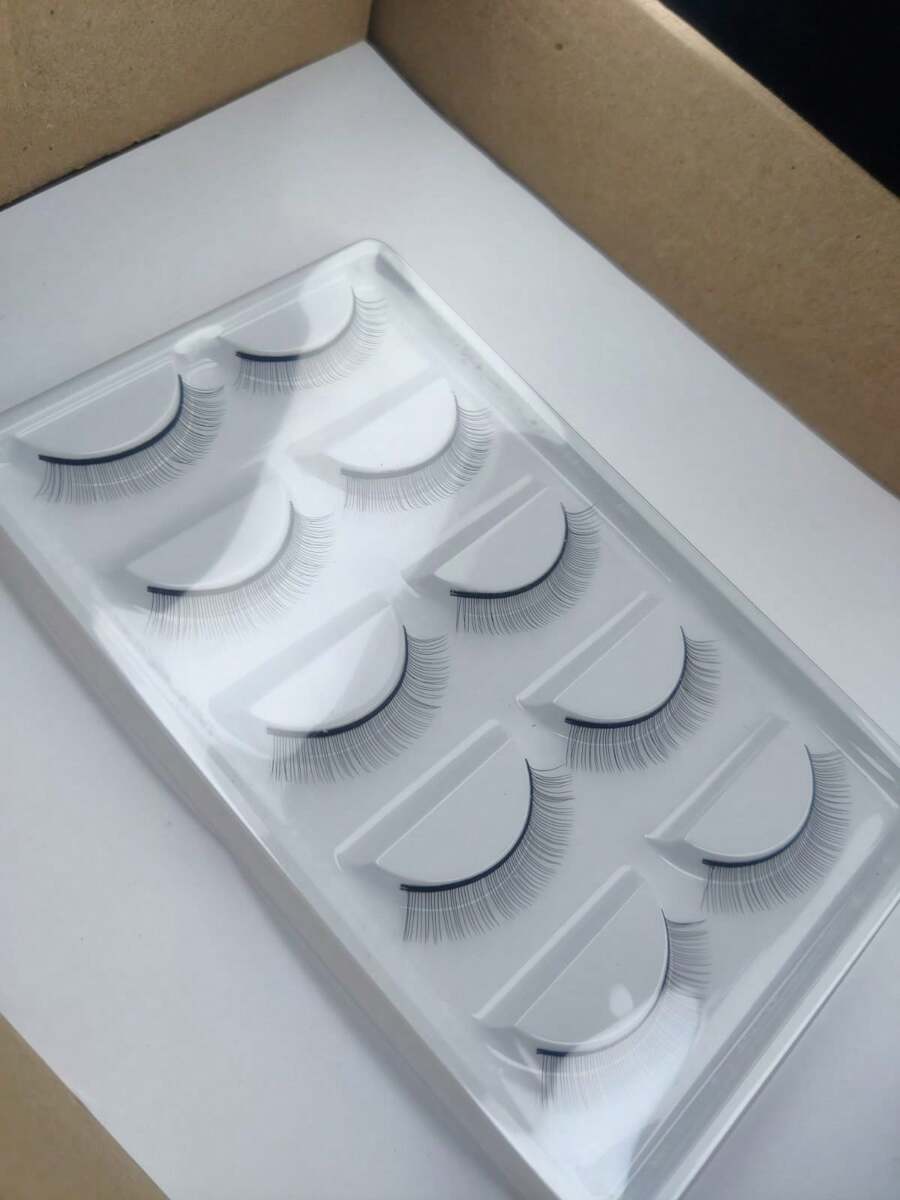 Pestañas practica - Negro - Ver 1