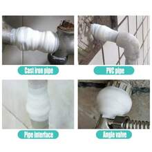 超強防水止漏封裝維修性能矽膠膠黏帶 - 白色 - 查看 4